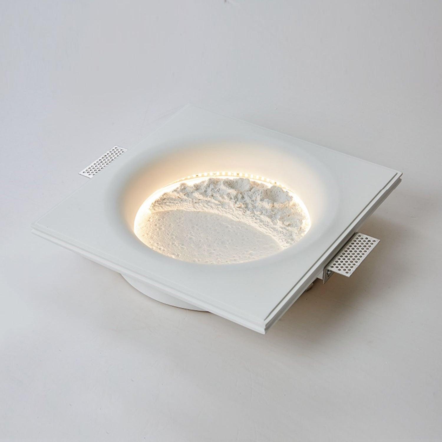 WOW Gypsum Moon Wall Lamp