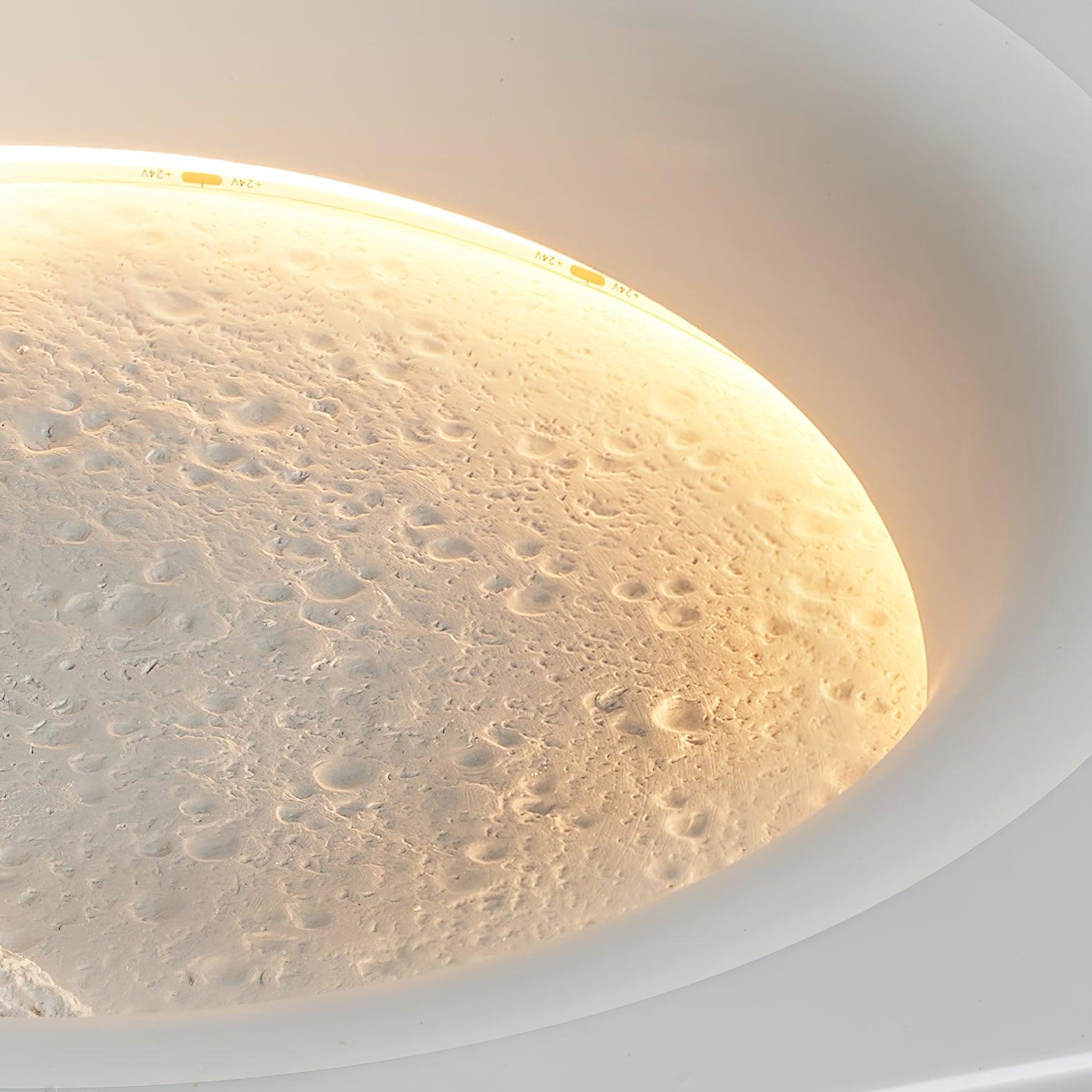 WOW Gypsum Moon Wall Lamp