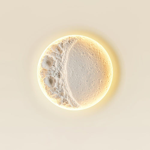 WOW Gypsum Moon Wall Lamp