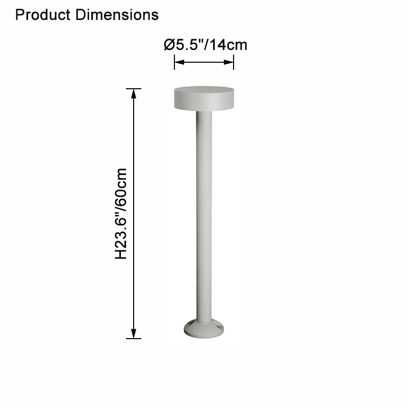 WOW Round Bollard Light-wow9136