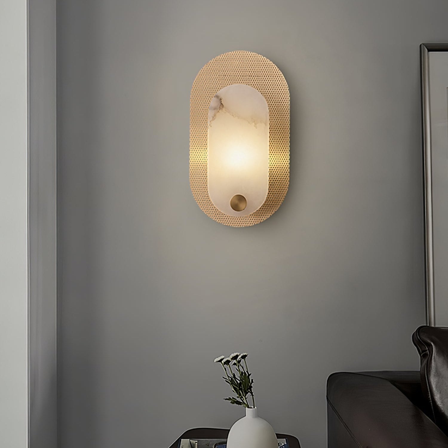 WOW Harlan Alabaster Wall Light