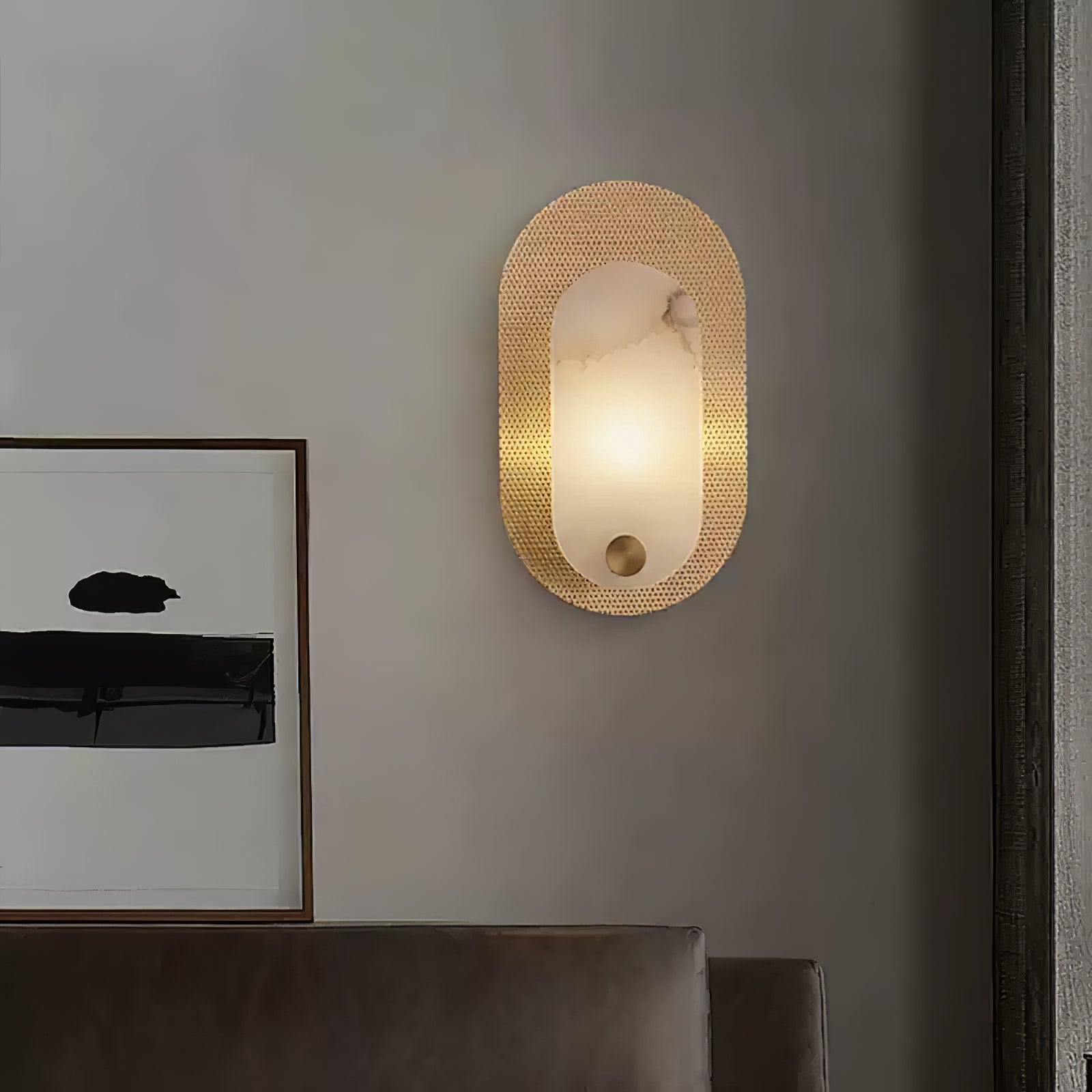 WOW Harlan Alabaster Wall Light