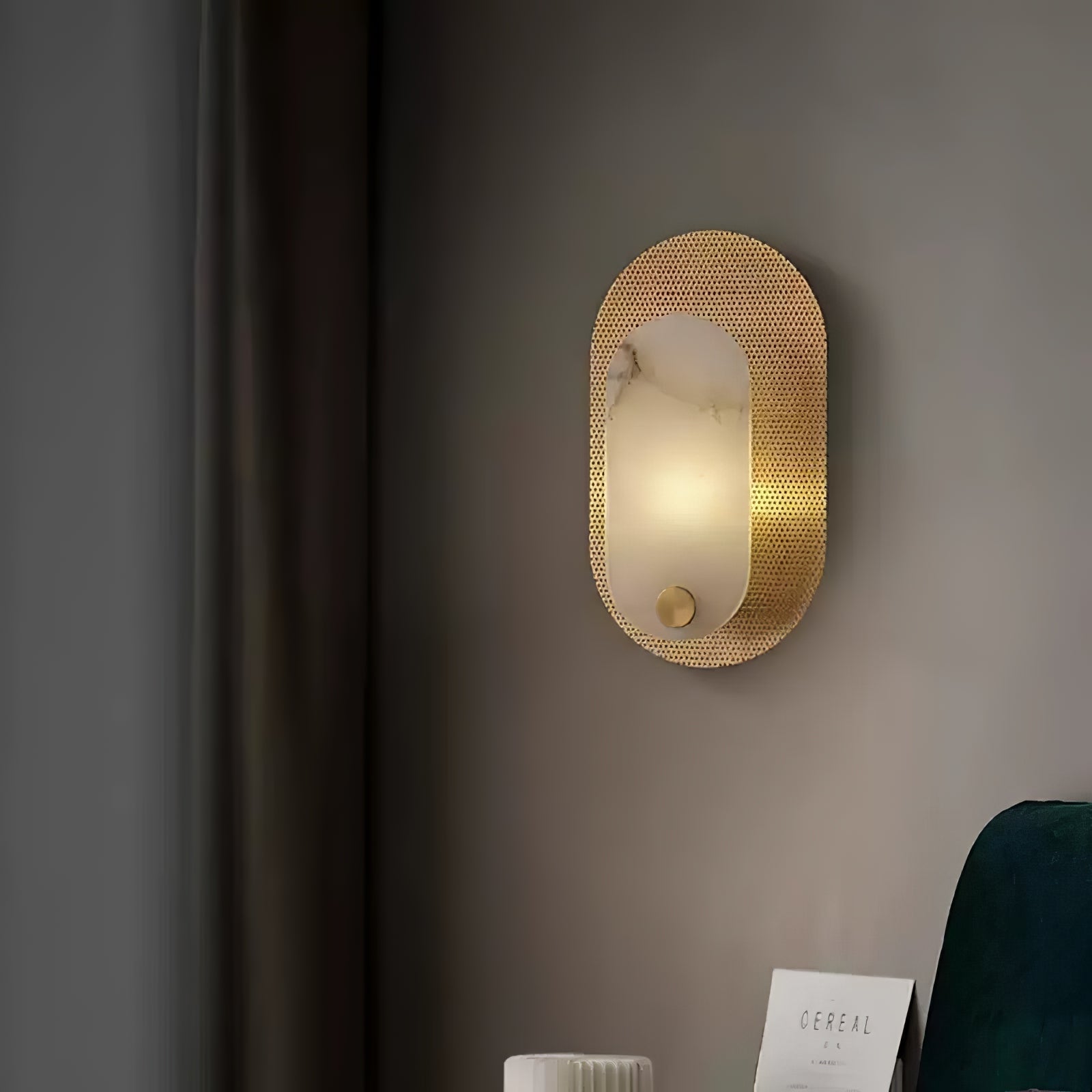 WOW Harlan Alabaster Wall Light