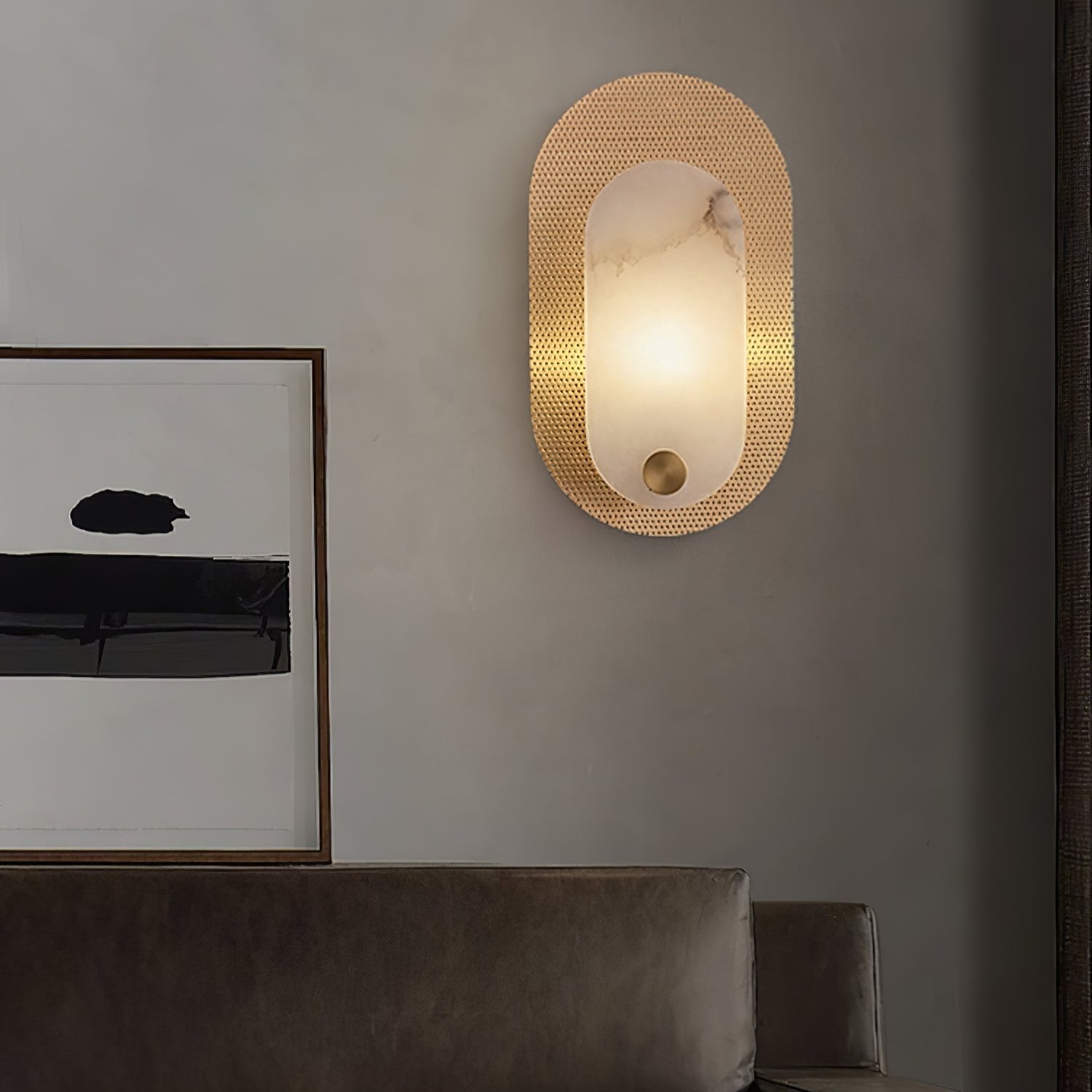 WOW Harlan Alabaster Wall Light