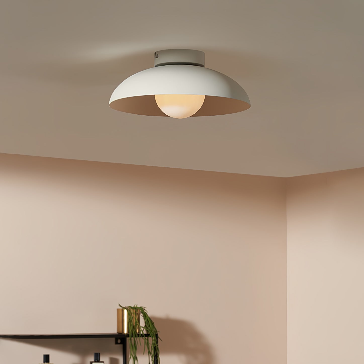 WOW Harper Glass Dome Ceiling Lamp