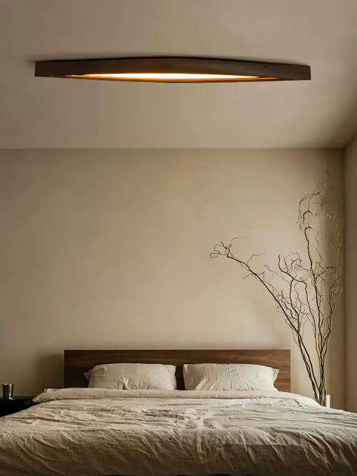 WOW Horizon Linear Wood Ceiling Lamp