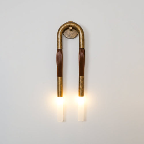 WOW Horsehair Wall Lamp
