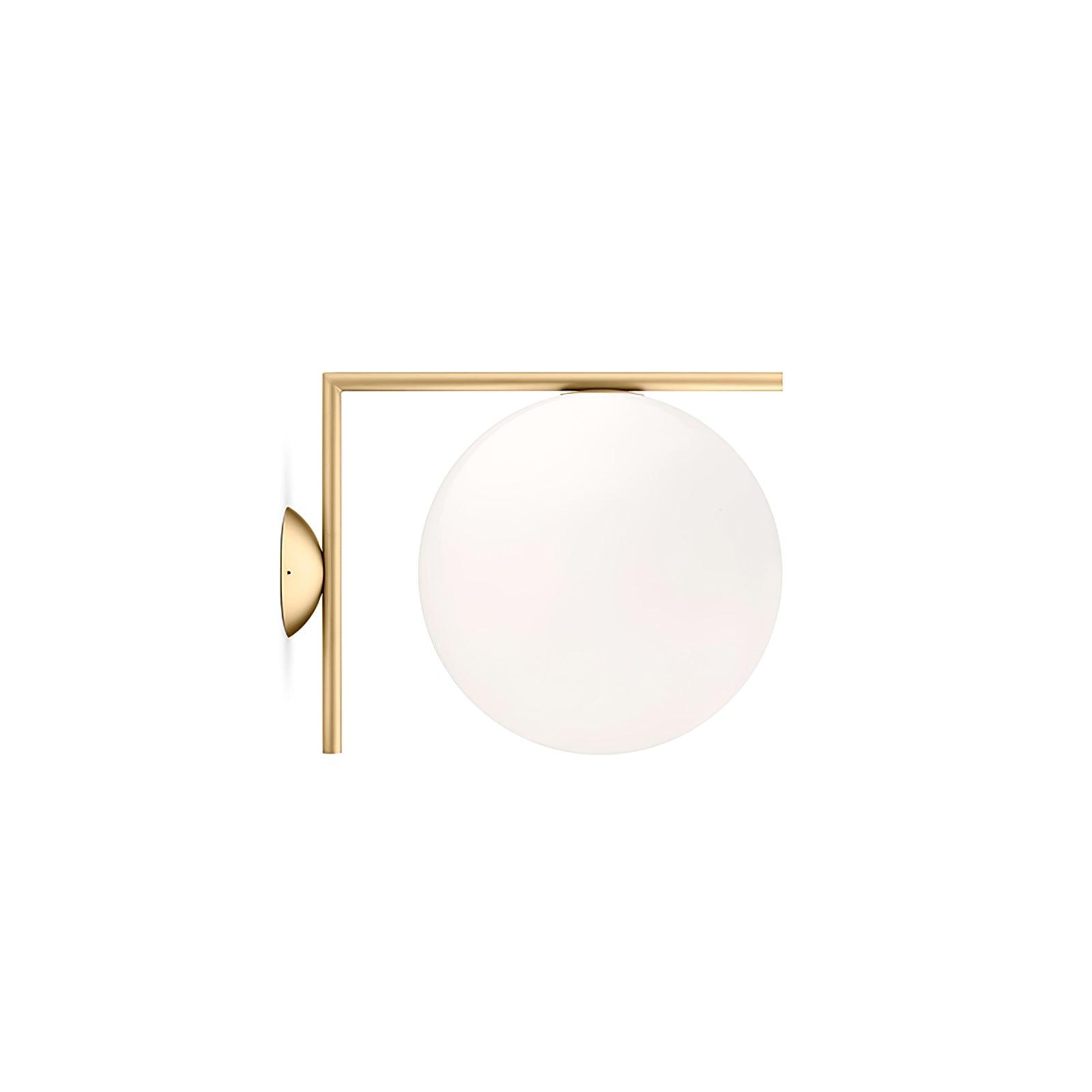 WOW Blown Glass Opal Glass Wall Lamp