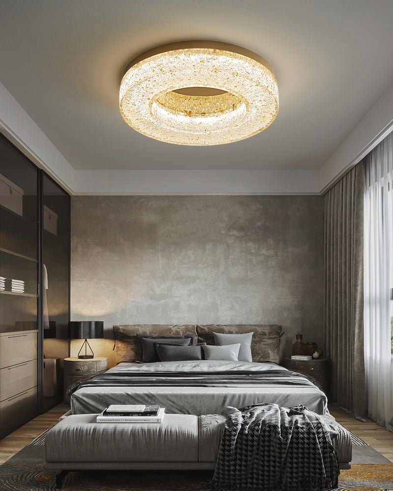 WOW Ice Crack Circle Ceiling Lamp