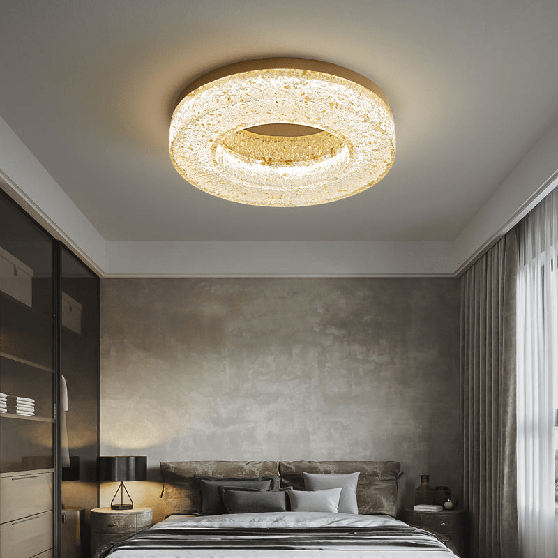 WOW Ice Crack Circle Ceiling Lamp