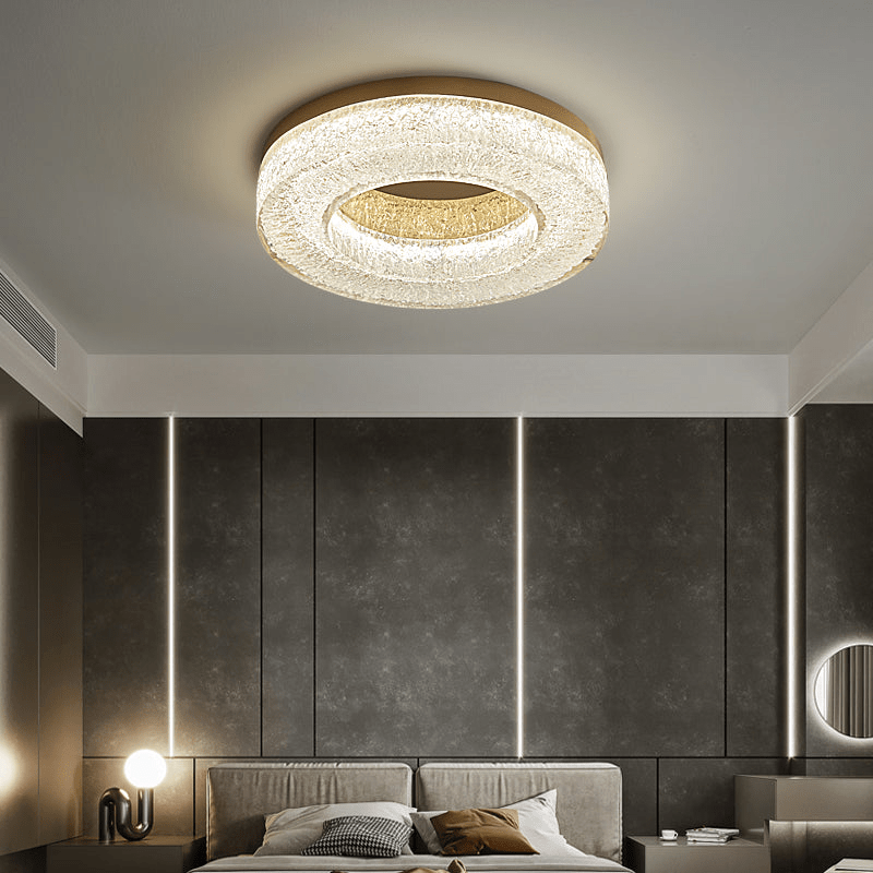 WOW Ice Crack Circle Ceiling Lamp