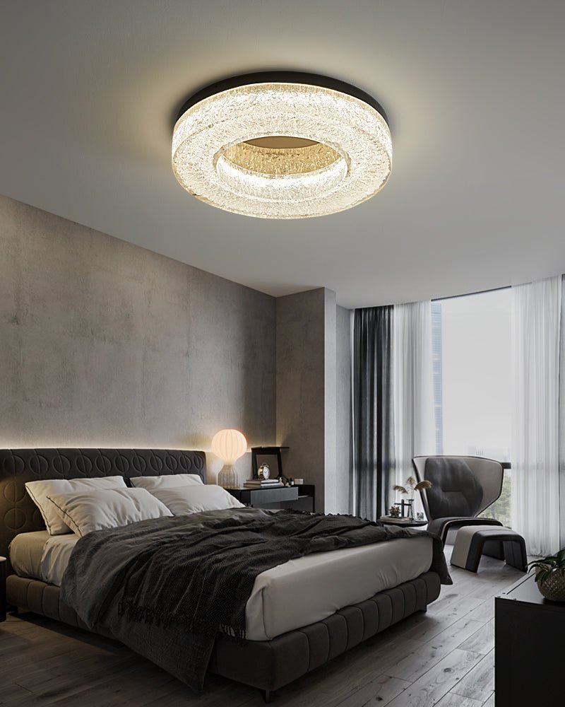WOW Ice Crack Circle Ceiling Lamp