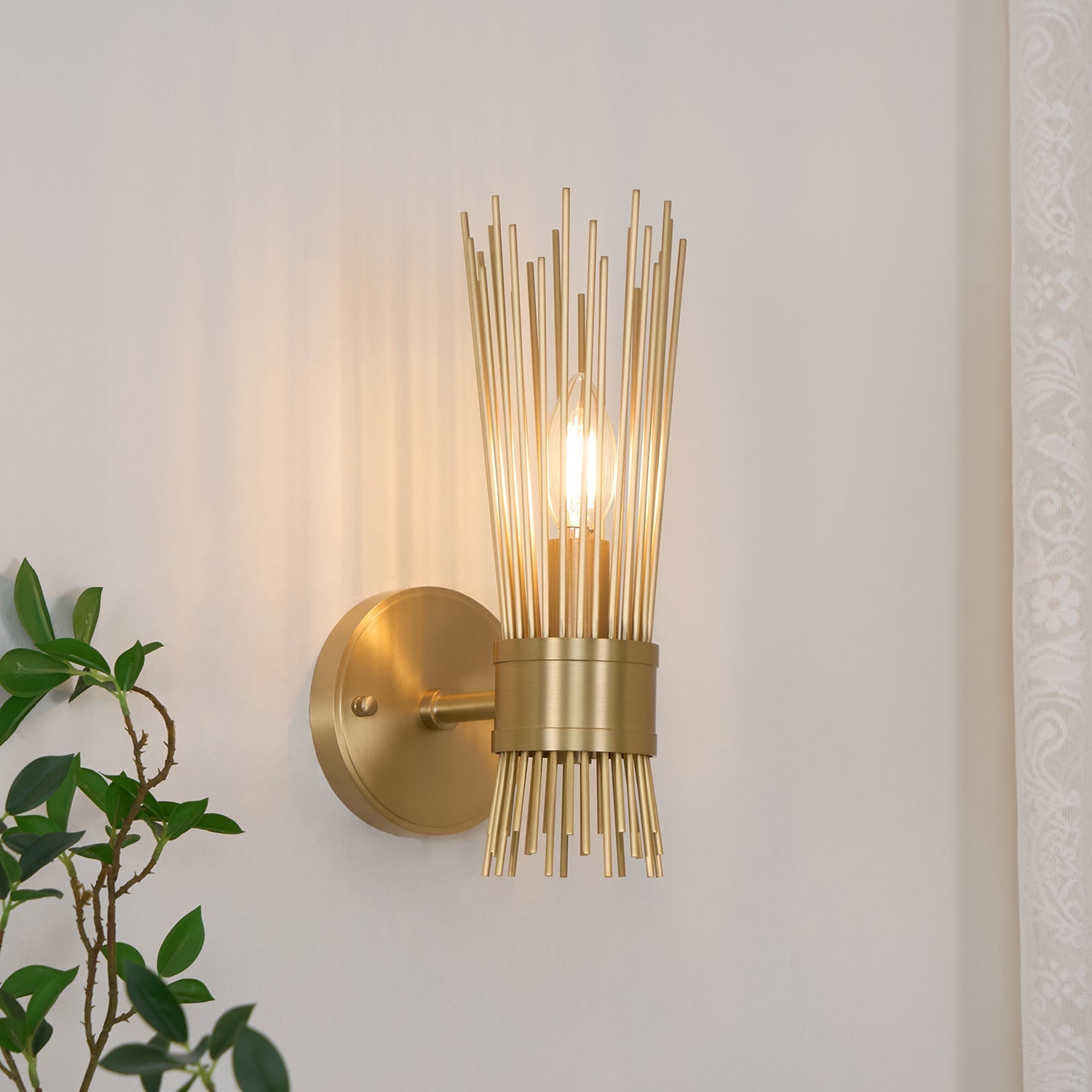 WOW Jovenko Candle Wall Light