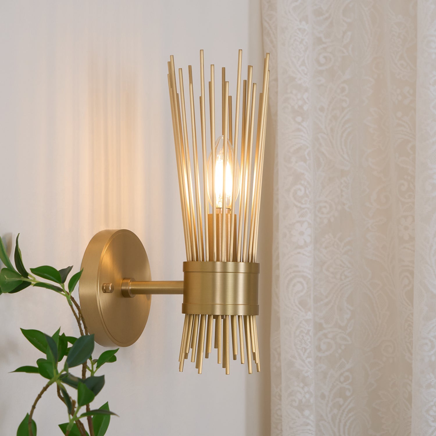 WOW Jovenko Candle Wall Light