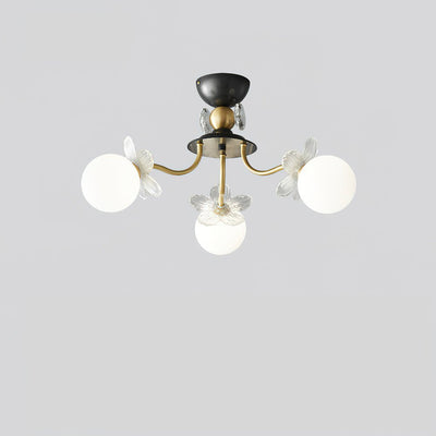 WOW Blossom Flower Glass Chandelier