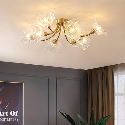 WOW Kalin Flower Glass Ceiling Lamp