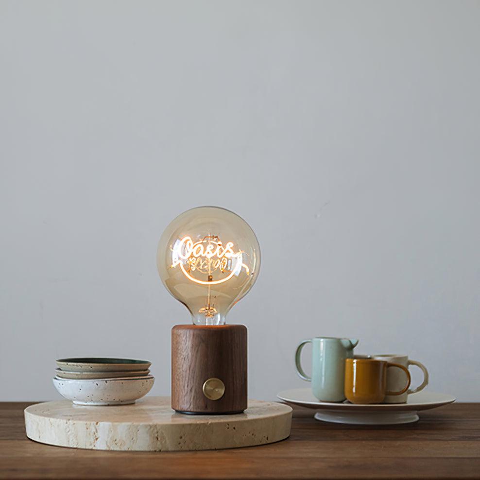 WOW Kuitt Smiley Built-in Battery Table Lamp