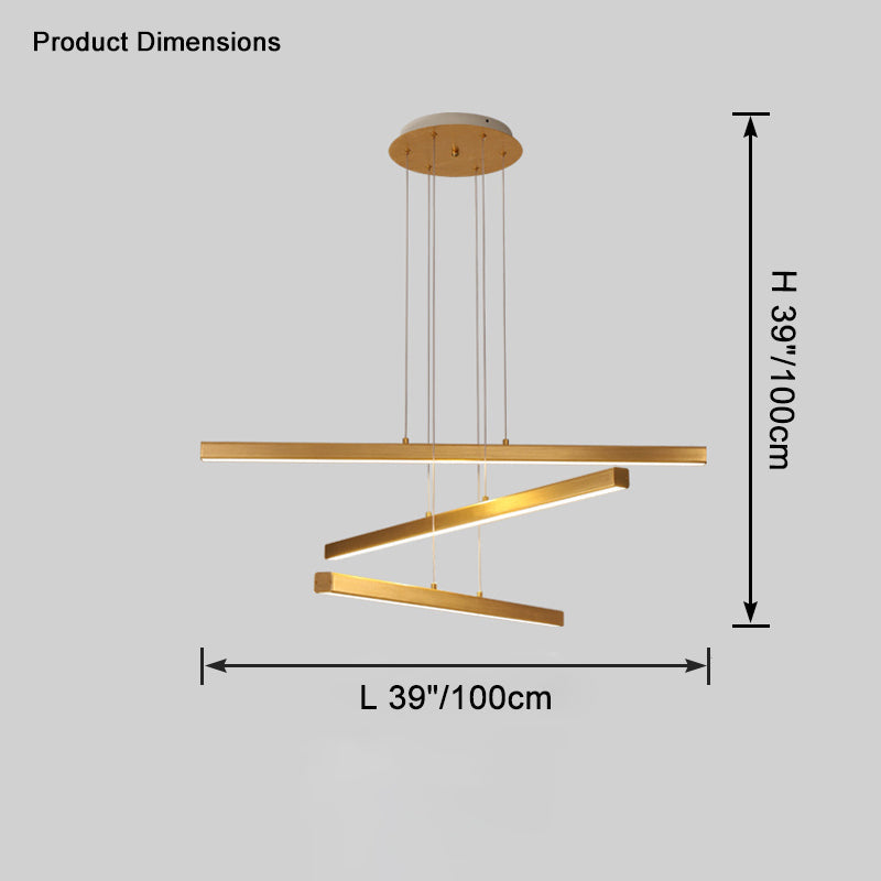 WOW Multi Light Sticks Chandelier-WOW2635
