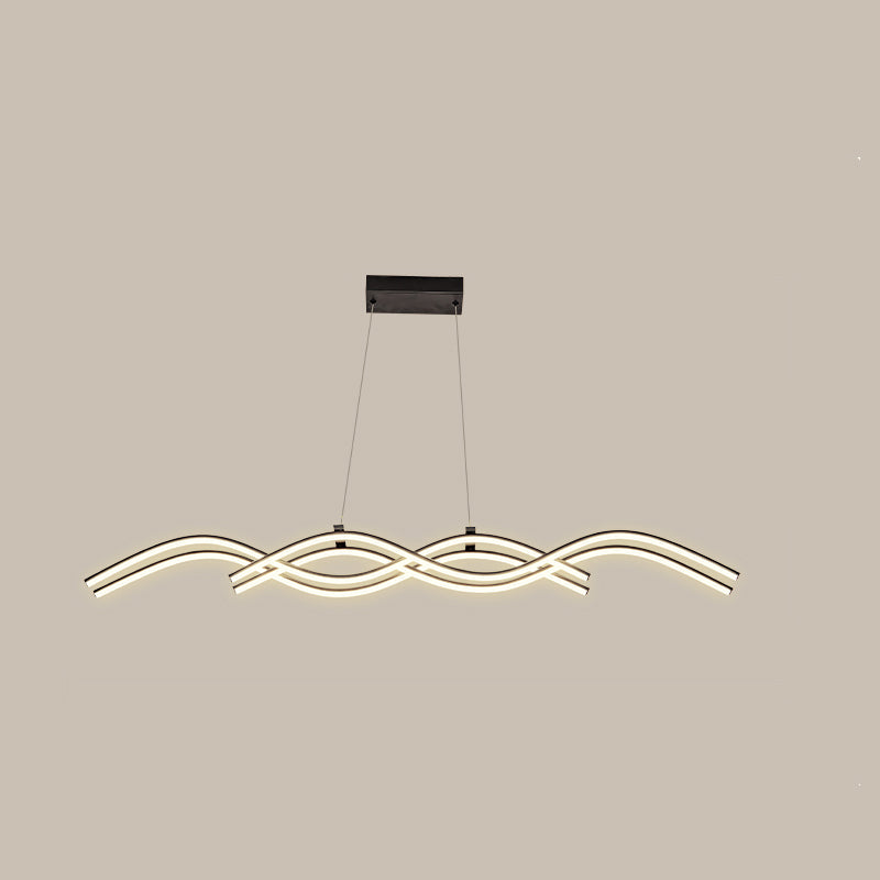 WOW Wavy Linear Pendant Light-wow2641