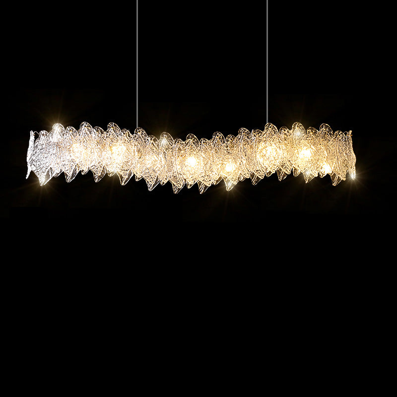 WOW Leaf Glass Chandelier-wow2374