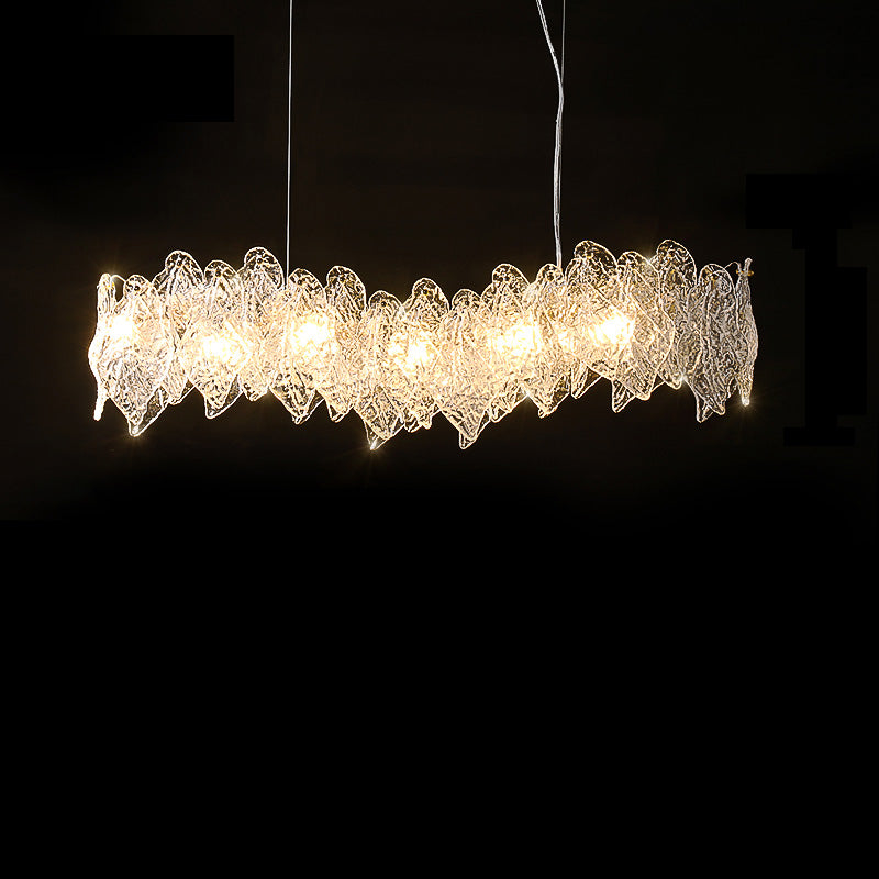 WOW Leaf Glass Chandelier-wow2374