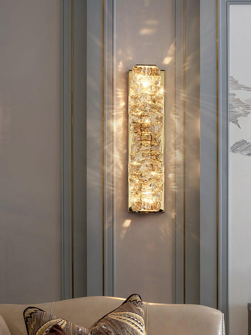 WOW Laminated Crystal Wall Light