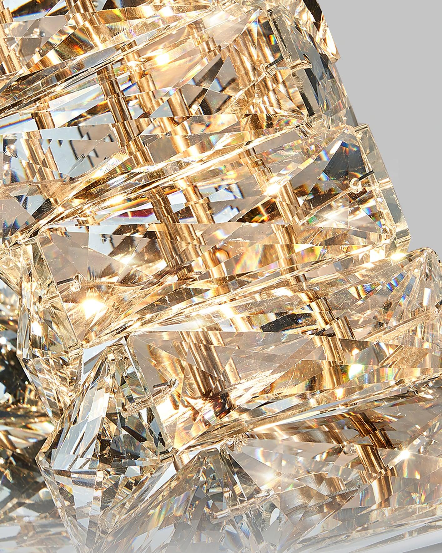 WOW Laminated Crystal Wall Light