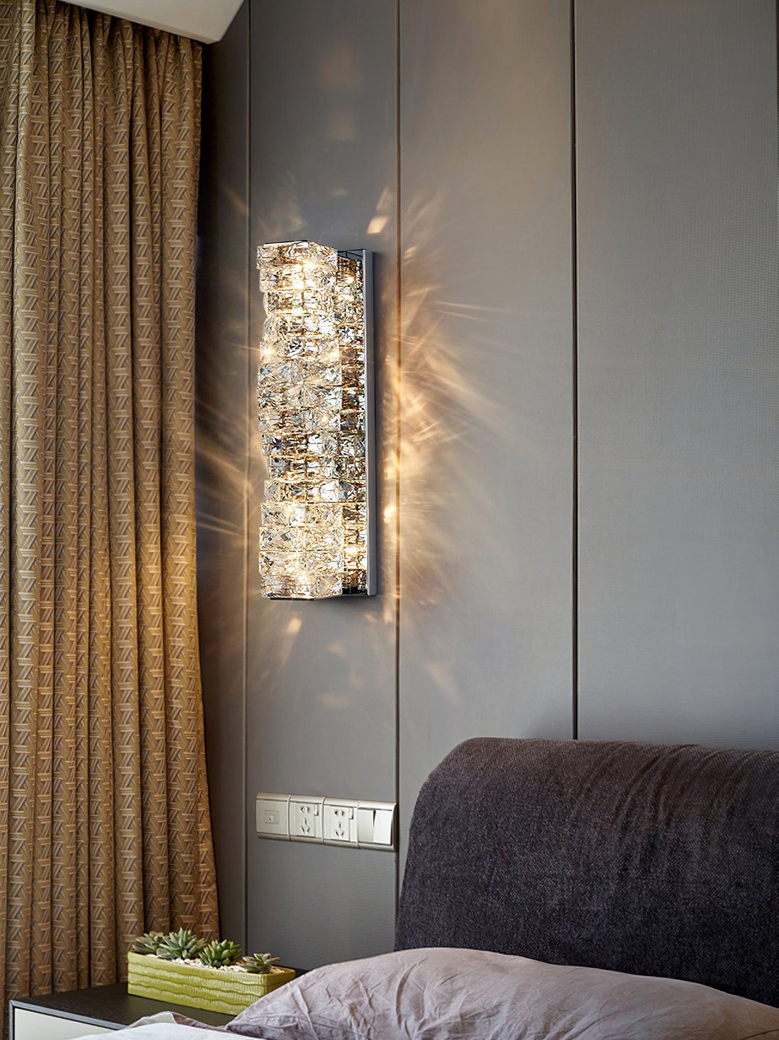 WOW Laminated Crystal Wall Light