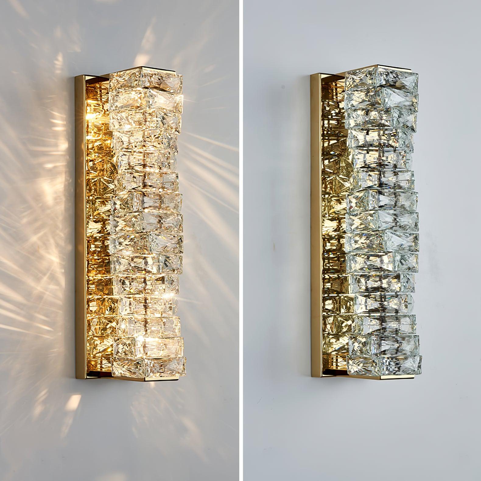 WOW Laminated Crystal Wall Light