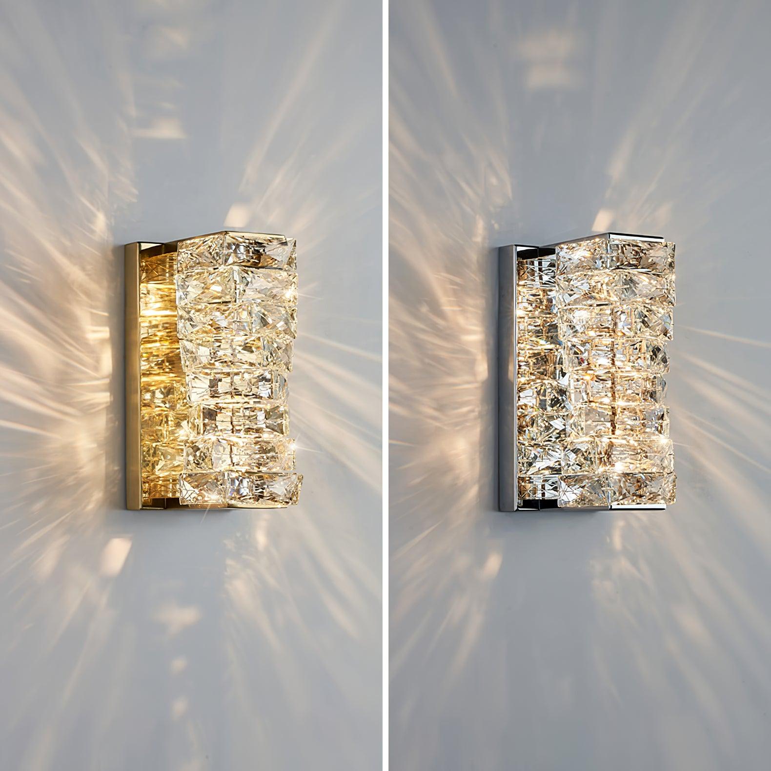 WOW Laminated Crystal Wall Light