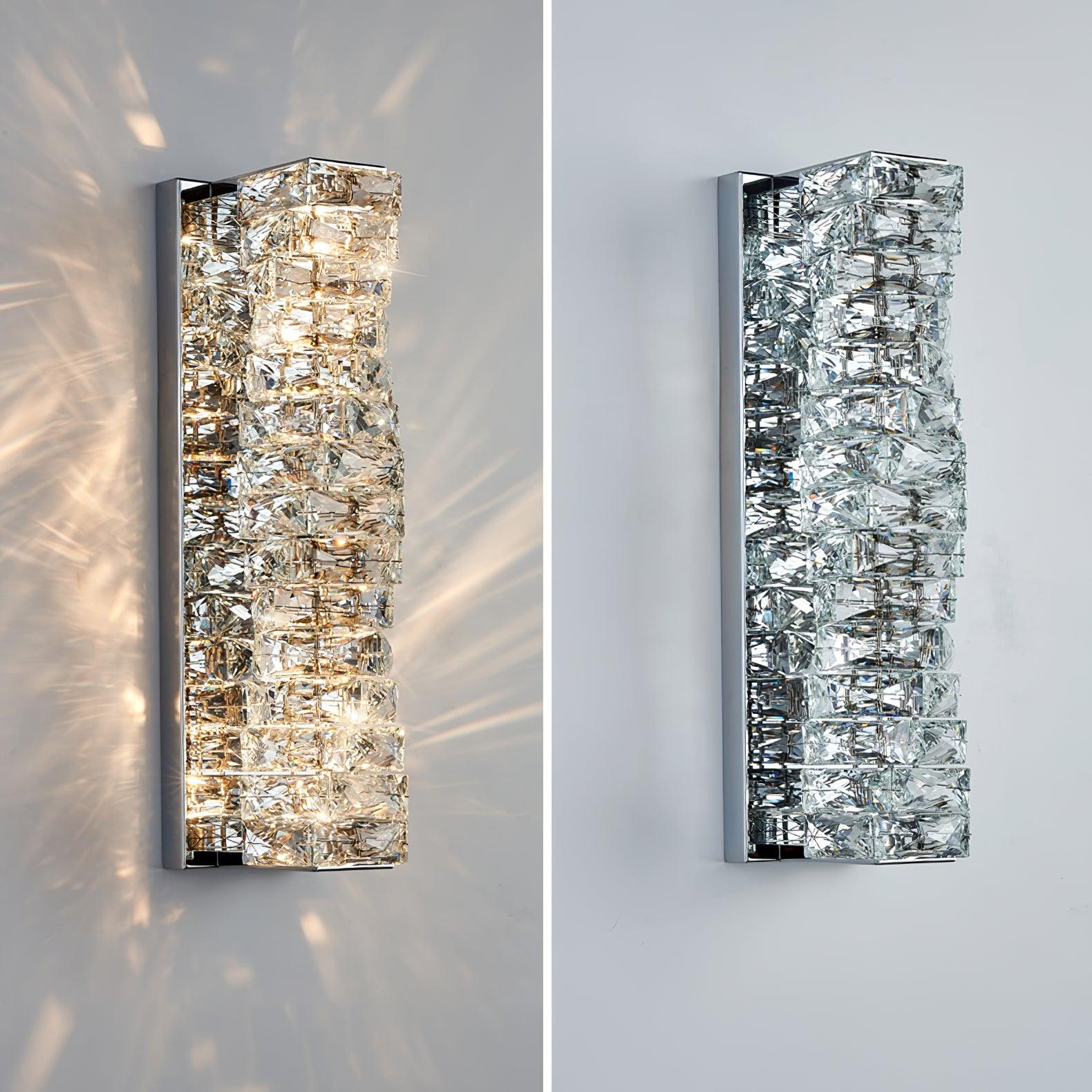 WOW Laminated Crystal Wall Light