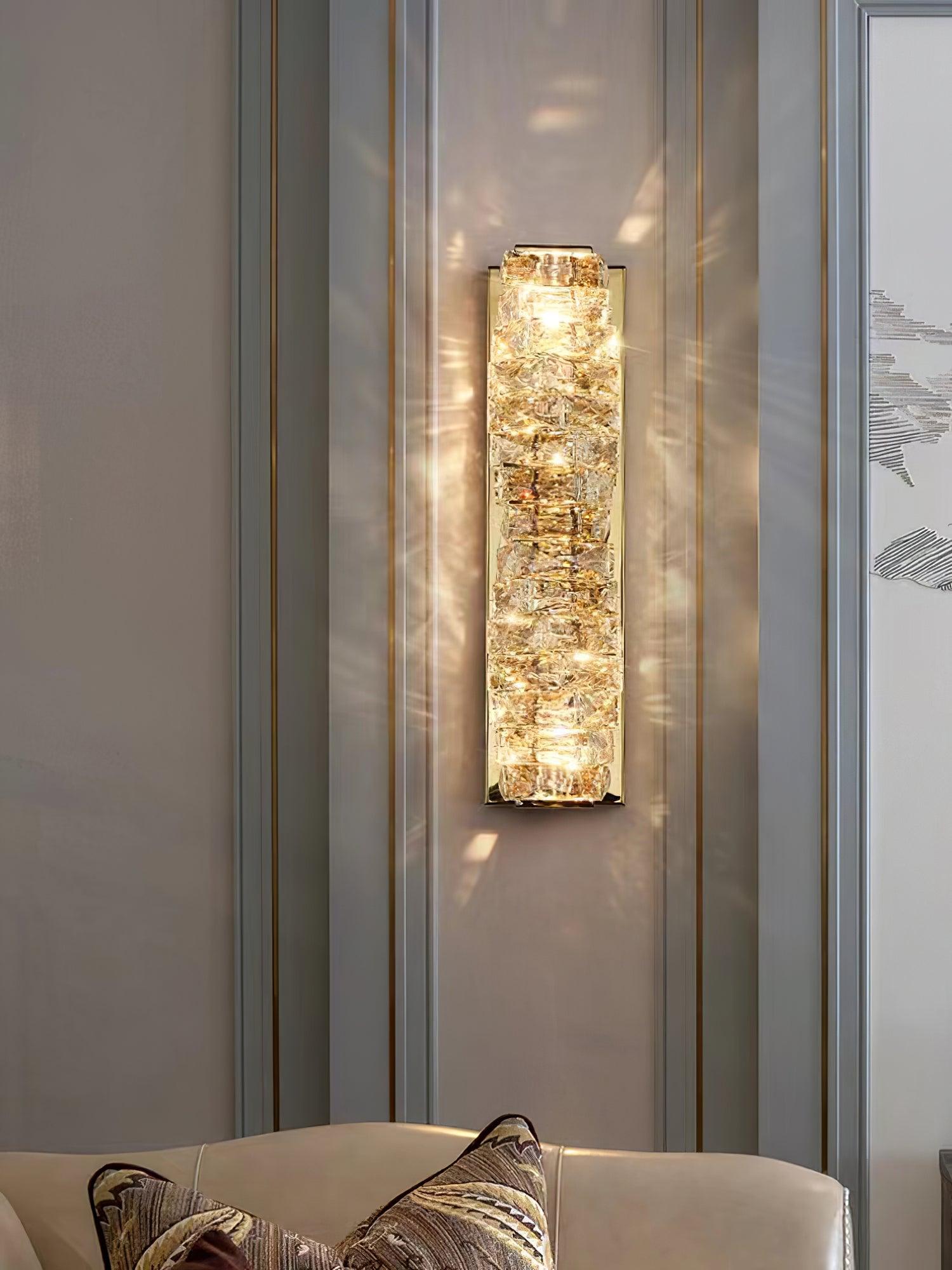 WOW Laminated Crystal Wall Light