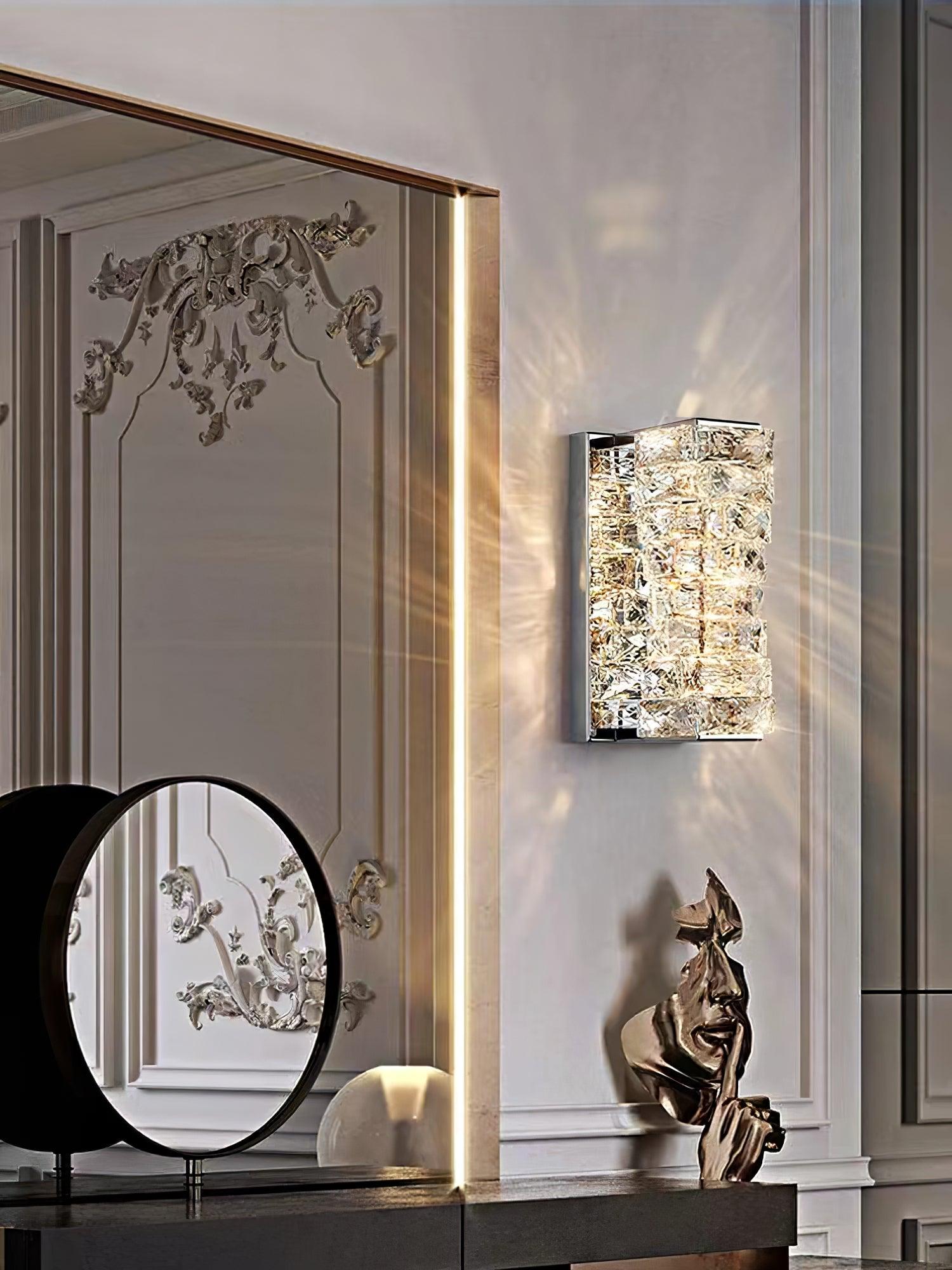 WOW Laminated Crystal Wall Light