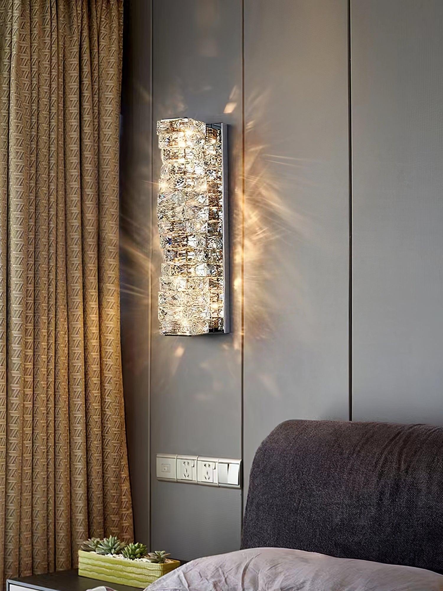 WOW Laminated Crystal Wall Light