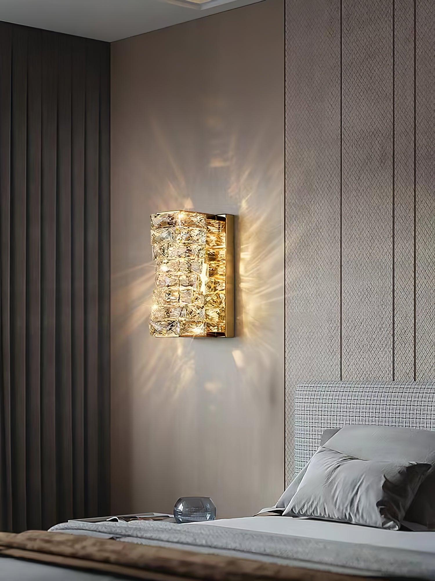 WOW Laminated Crystal Wall Light