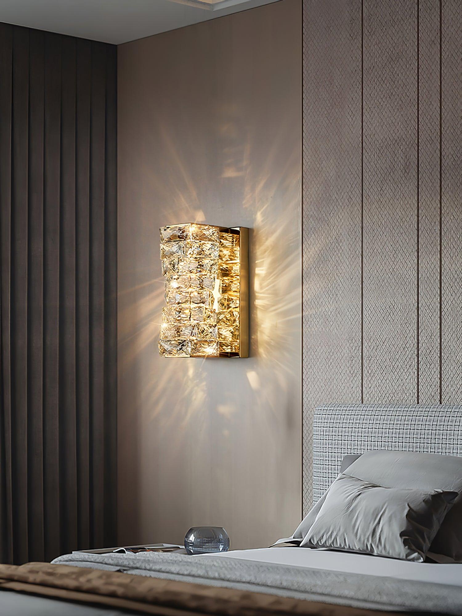 WOW Laminated Crystal Wall Light