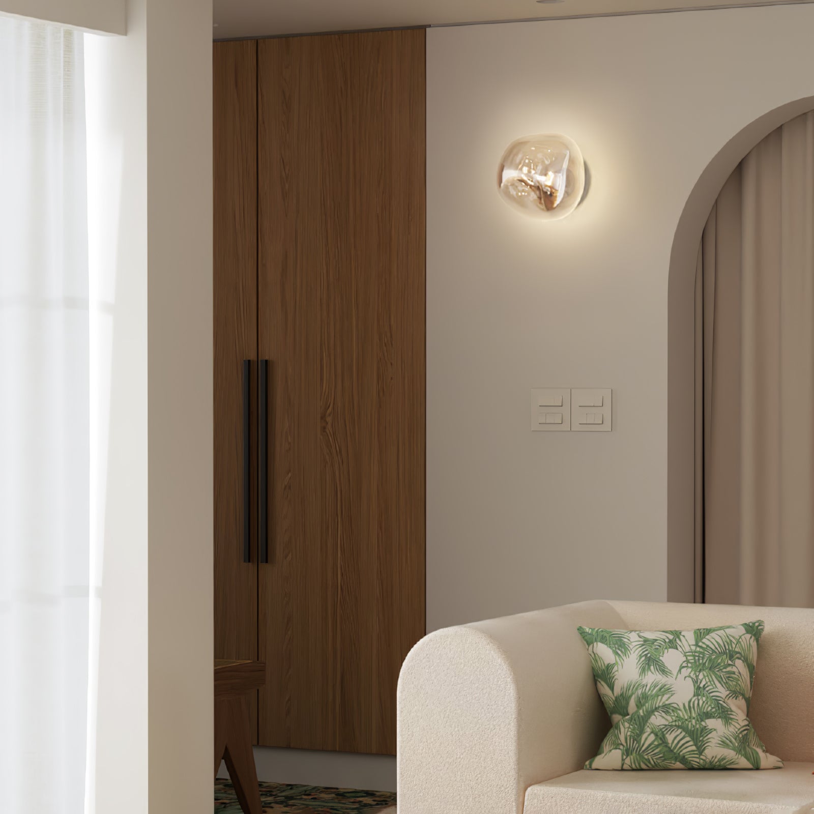 WOW Lava Plug-in Wall Lamp