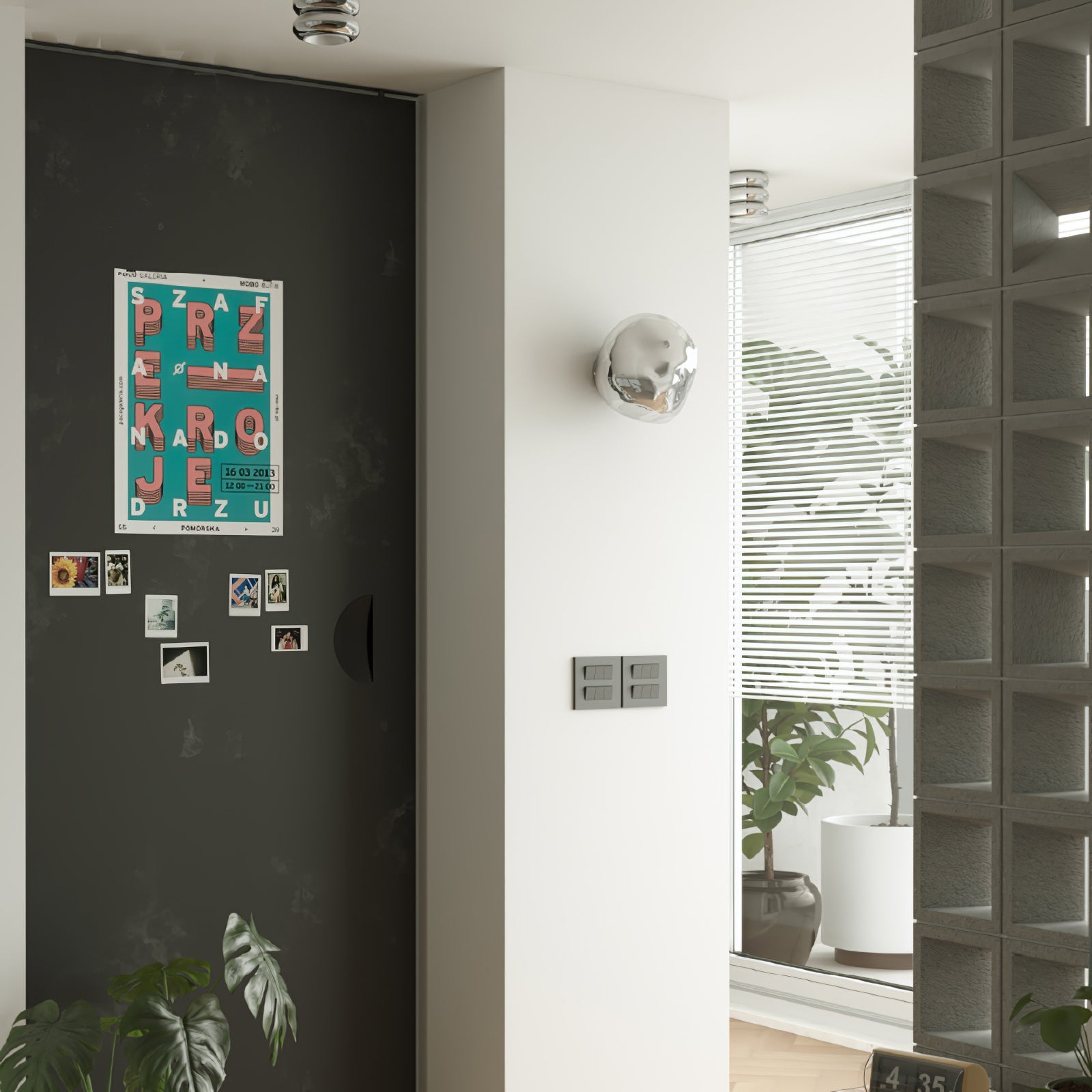 WOW Lava Plug-in Wall Lamp