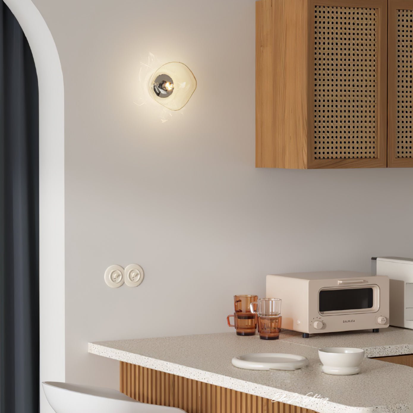 WOW Lava Plug-in Wall Lamp