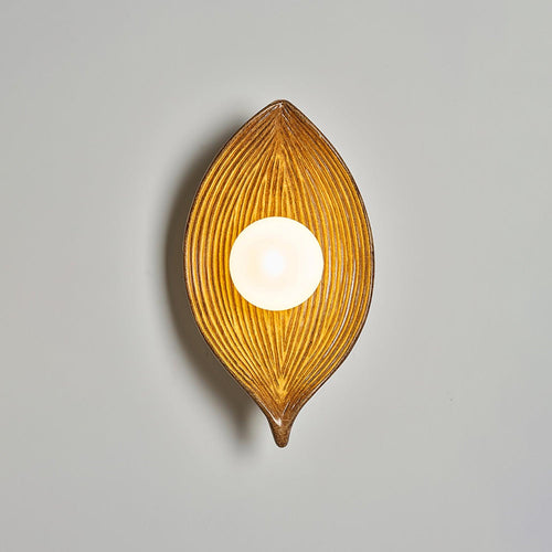 WOW Leaf Canoe Wall Sconce