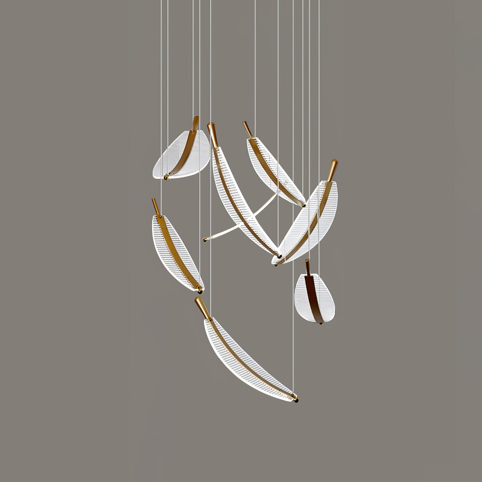 WOW Leaf LED Chandelier