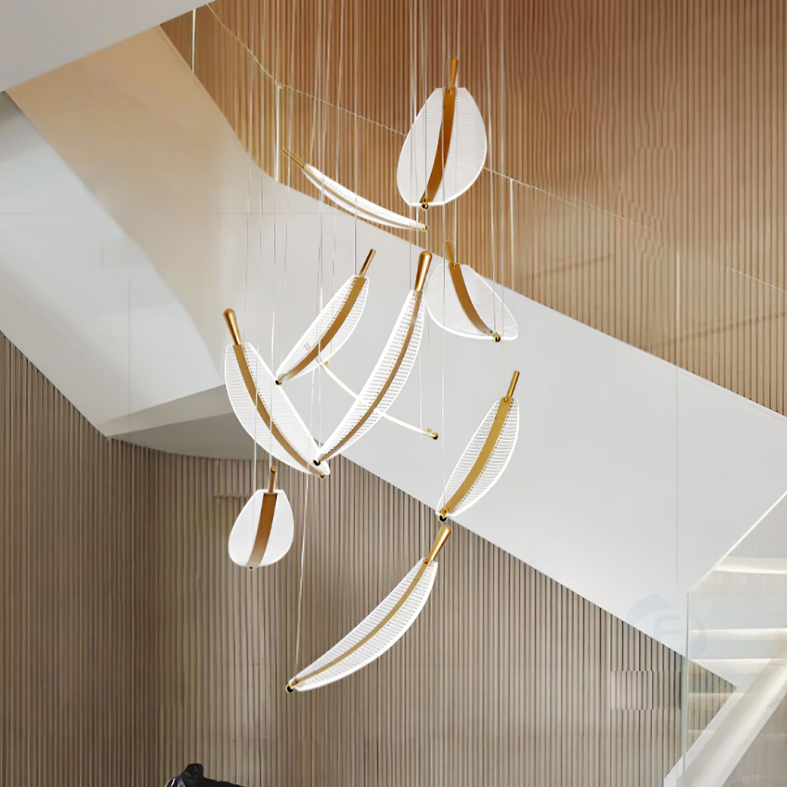 WOW Leaf LED Chandelier