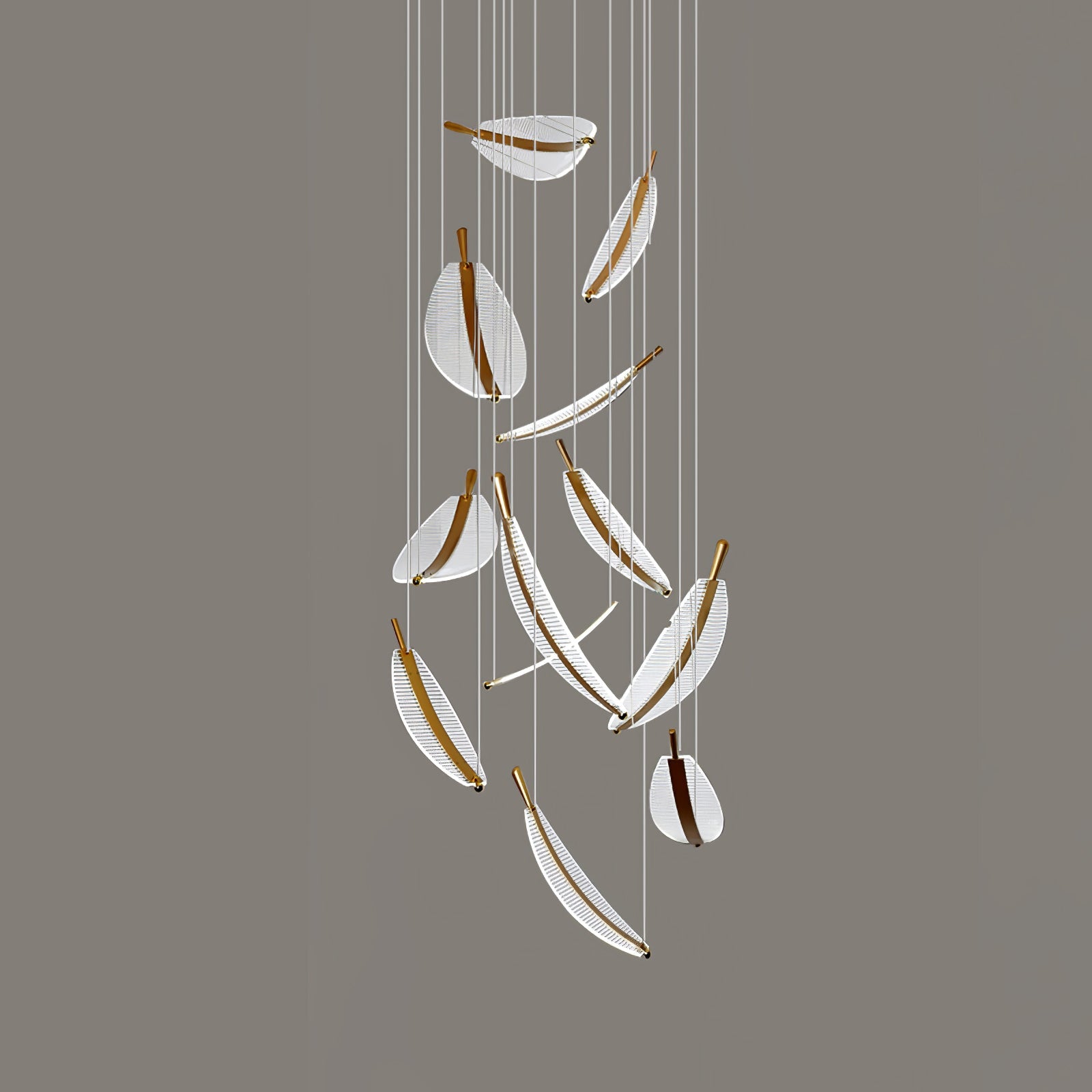 WOW Leaf LED Chandelier