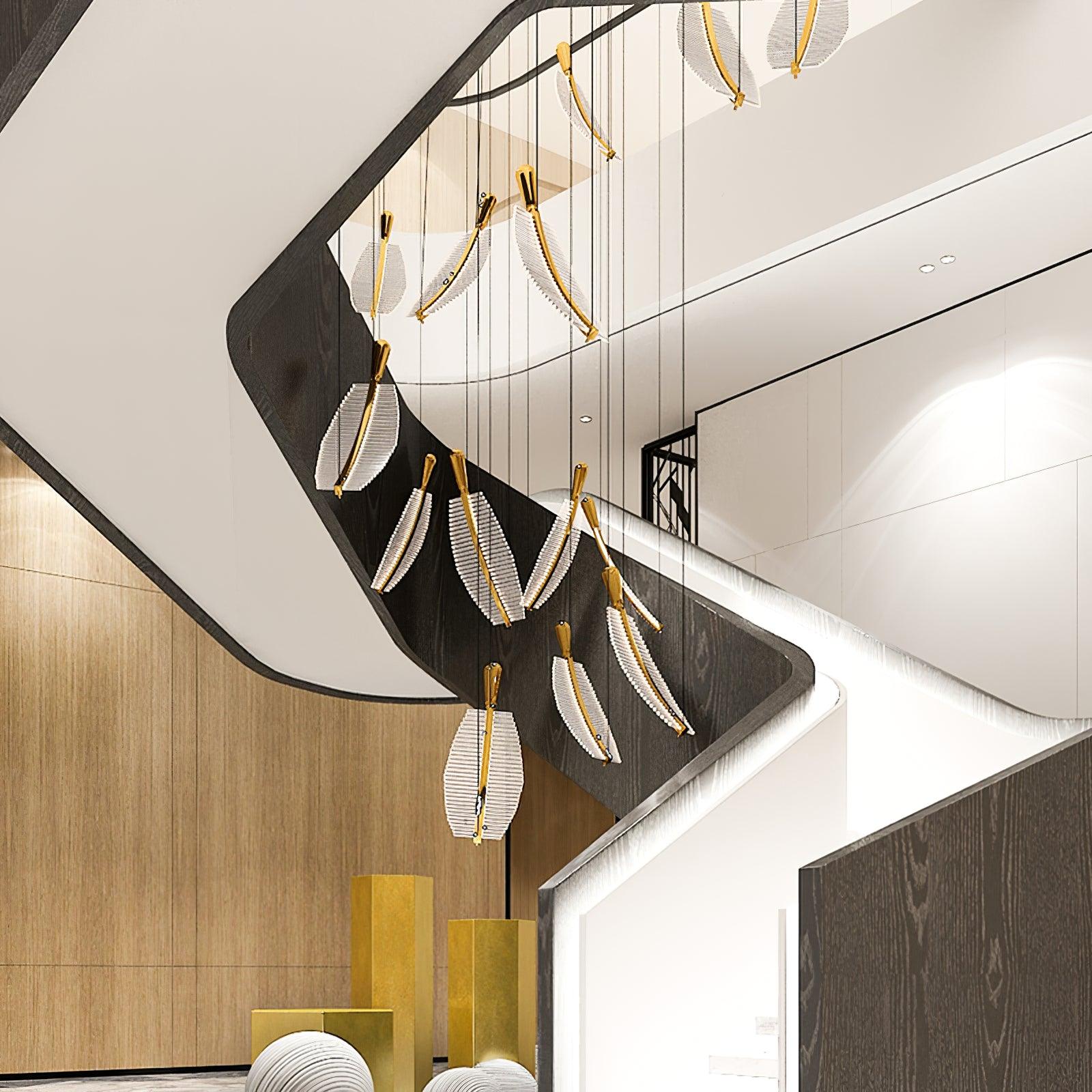 WOW Leaf LED Chandelier