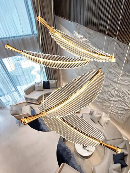 WOW Leaf LED Chandelier