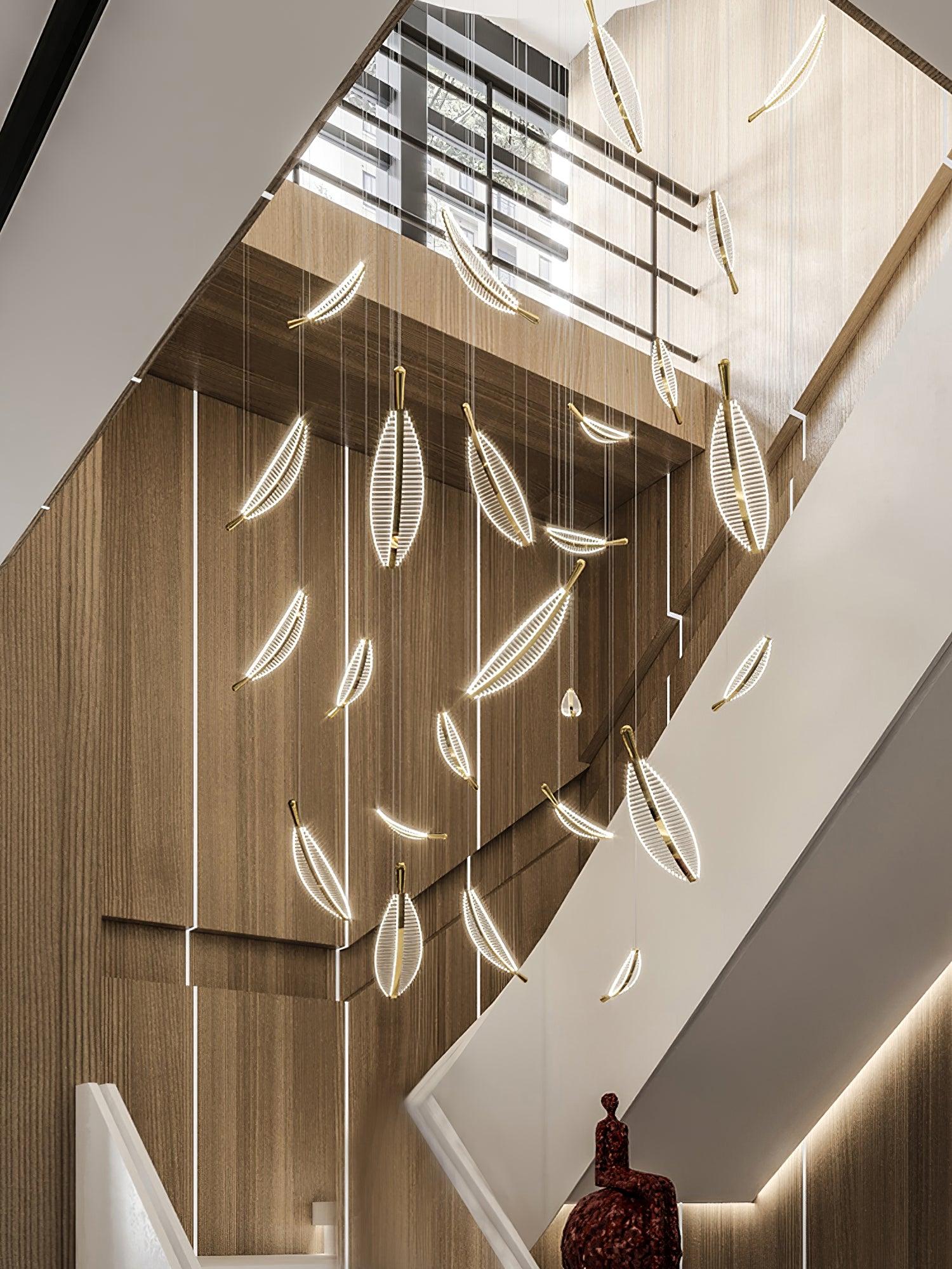 WOW Leaf LED Chandelier