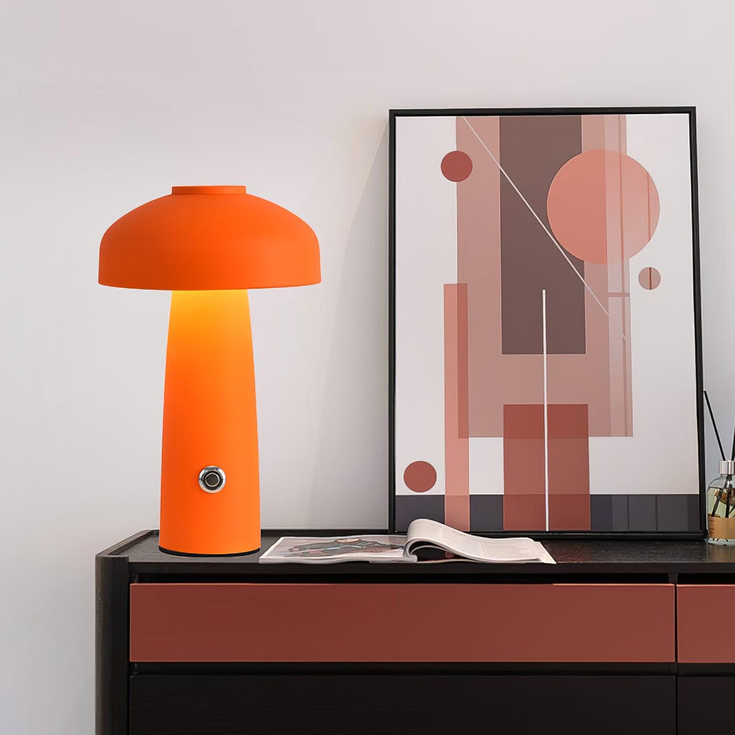 WOW Leon Mushroom Built-in Battery Table Lamp