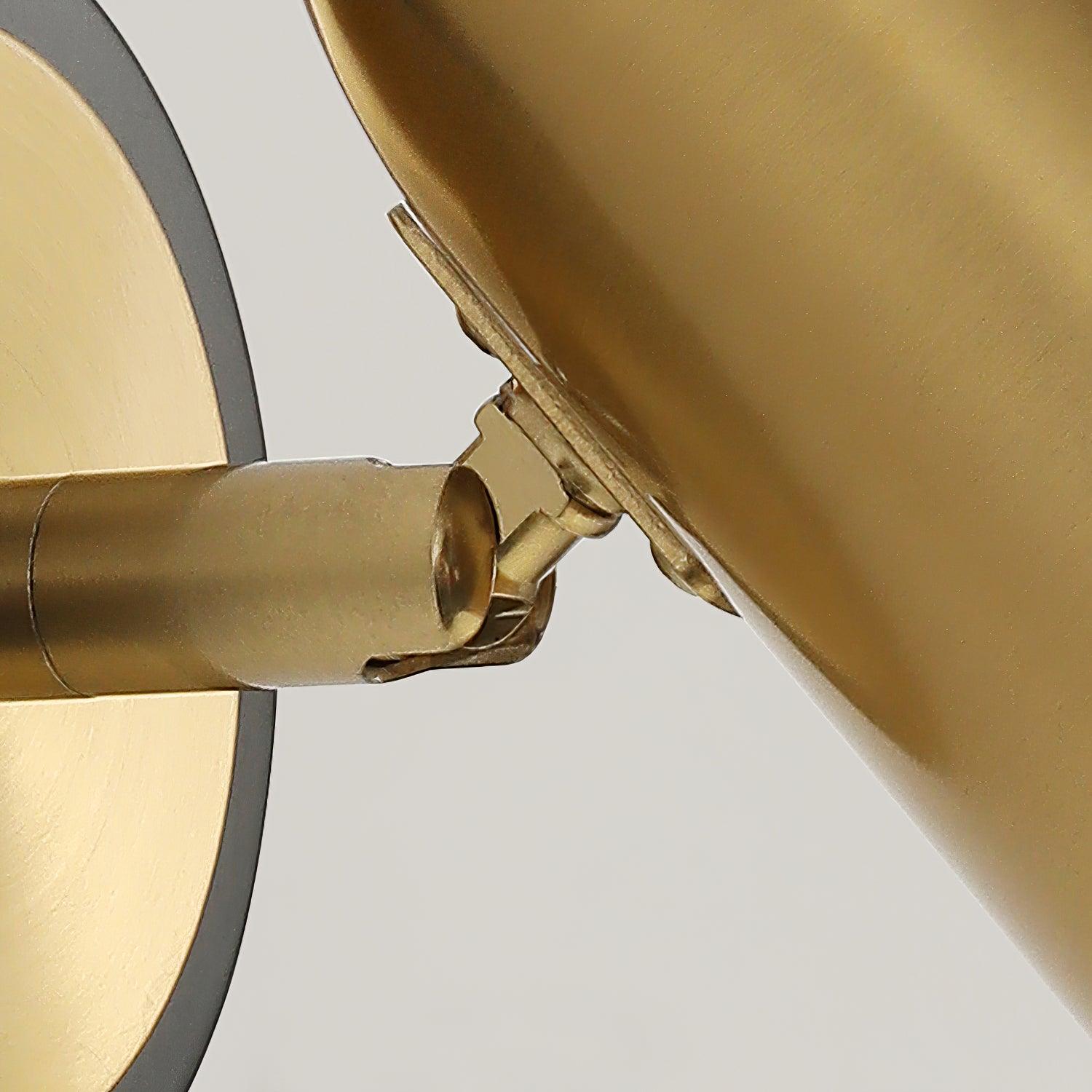 WOW Leonardo Gold Wall Lamp