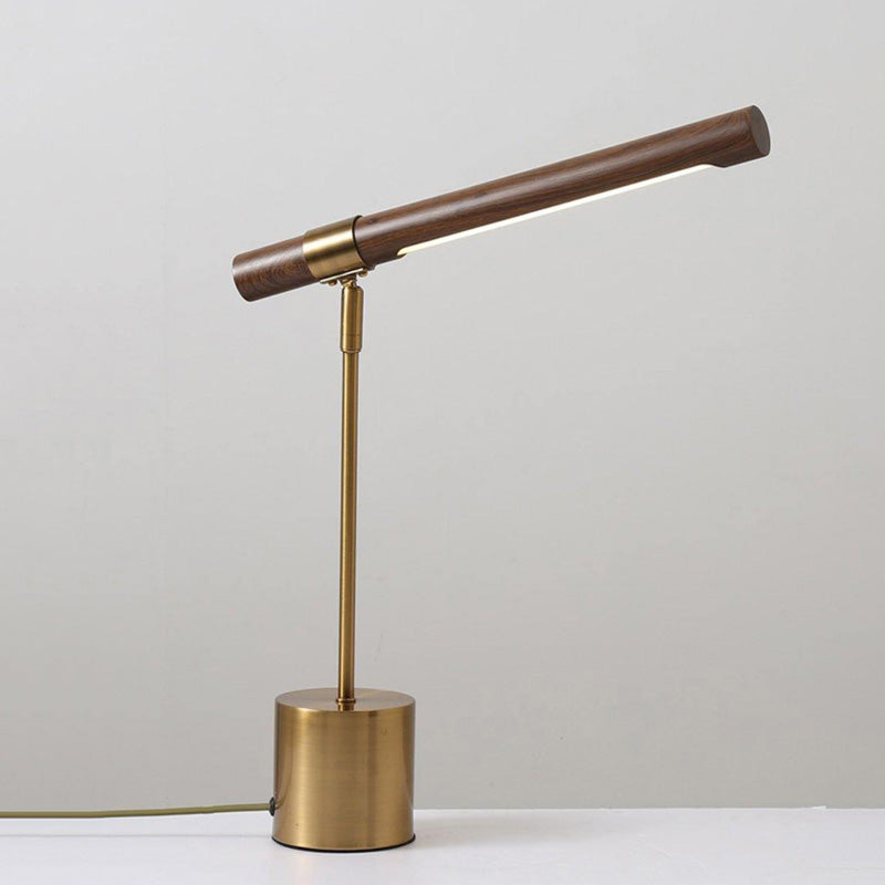 WOW Walnut-lookalike Cantilever Table Lamp-wow8010