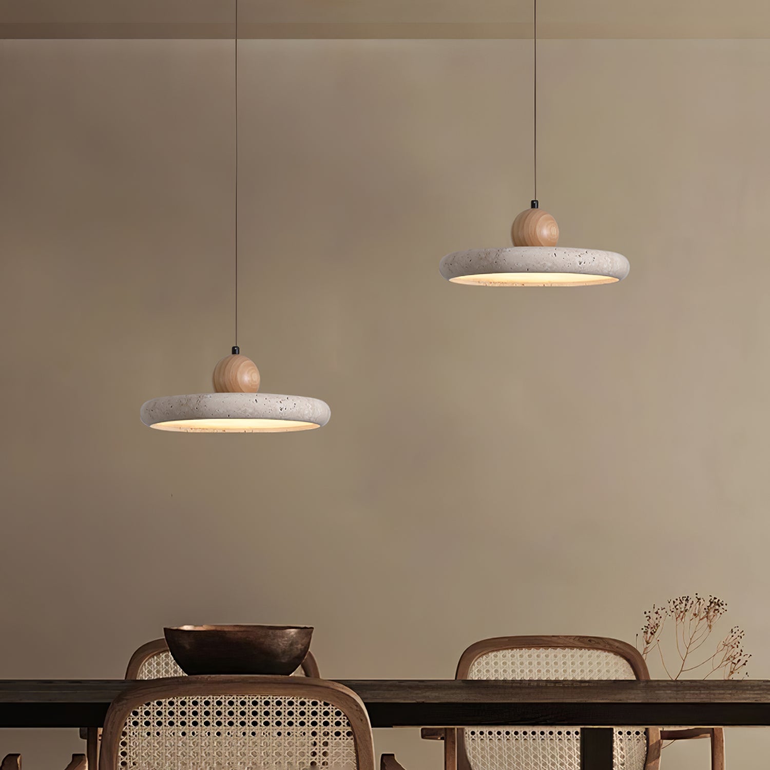 WOW Lola Travertine Pendant Light